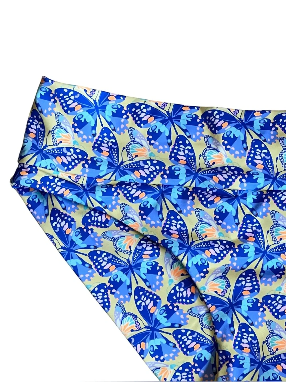 Frankie’s Bikinis Women’s Sz XS NWT Monarch Butterfly Cheeky Bikini Bottom Gavin